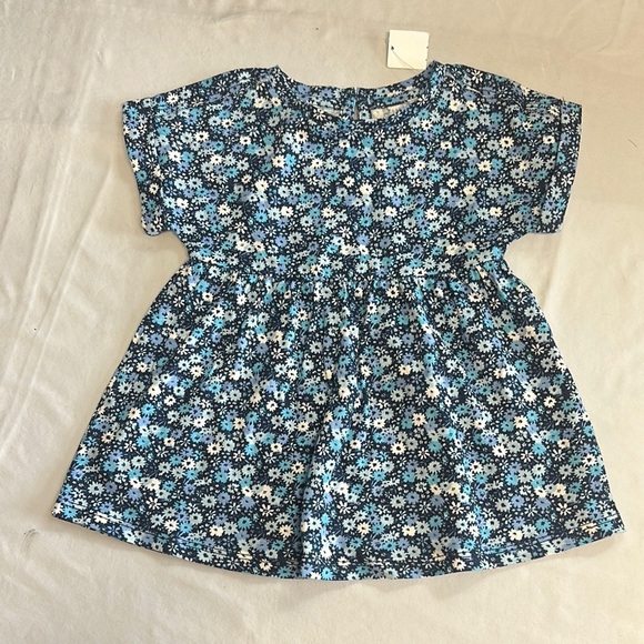 GAP - NWT - Floral Blue and White Dress - Picture 1 of 3